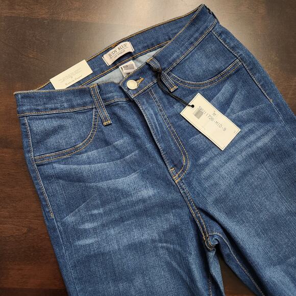 NWT Judy Blue Super Flare High Waist Jeans Size 29 - Picture 3 of 6